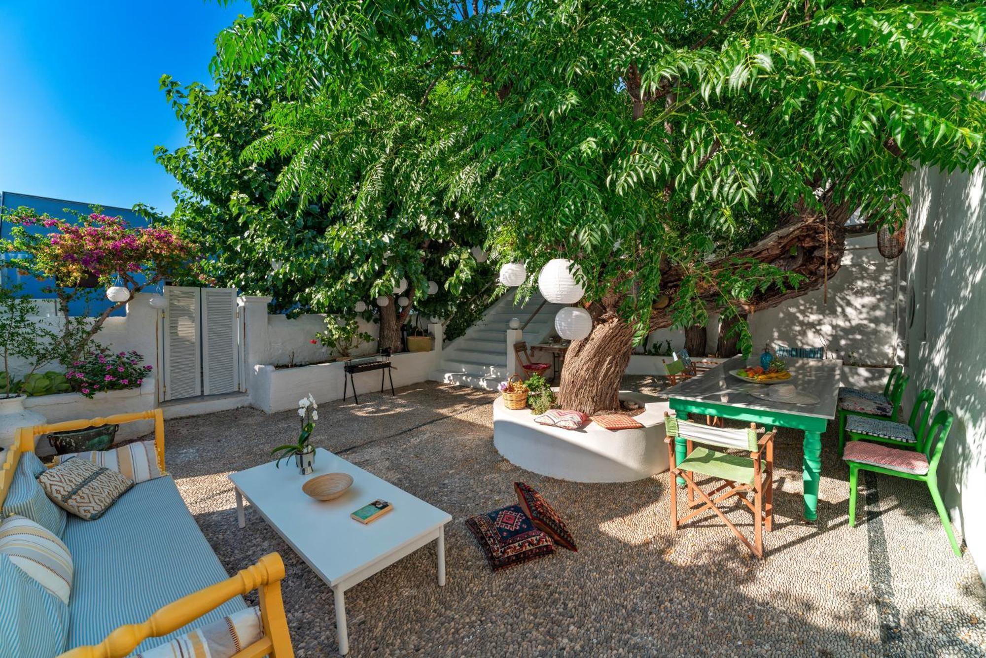 Вілла Casa Angelina Lindian House With Large Garden Ліндос Екстер'єр фото